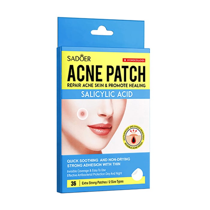 Точкові патчі для обличчя Sadoer Acne Patch проти акне, 36 шт